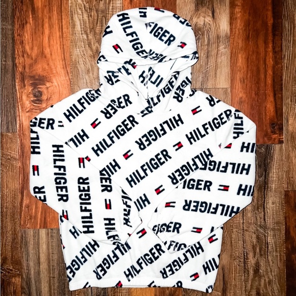 Tommy Hilfiger | Girls Sport Popover Hoodie | XL (16) - Picture 8 of 8